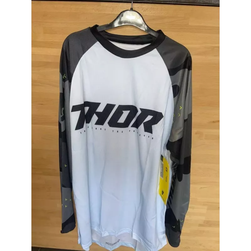 Maillot THOR Sector Gris Camo Taille XL