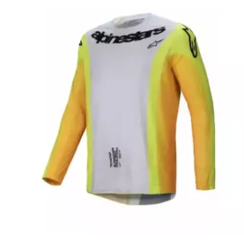 Maillot Alpinestars Techstar Melt Jaune Noir