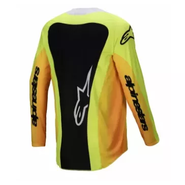 Maillot Alpinestars Techstar Melt Jaune Noir