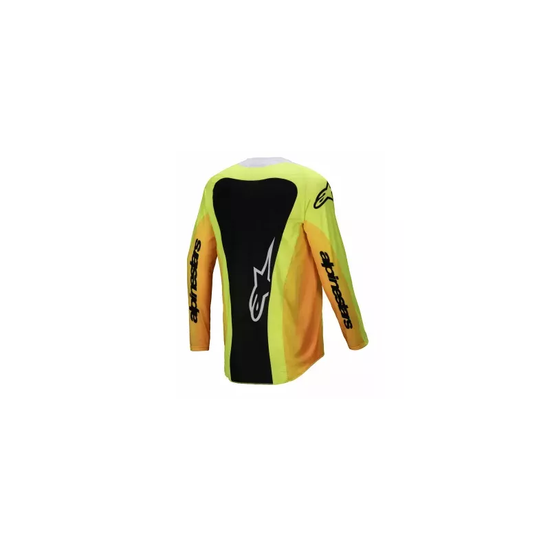 Maillot Alpinestars Techstar Melt Jaune Noir