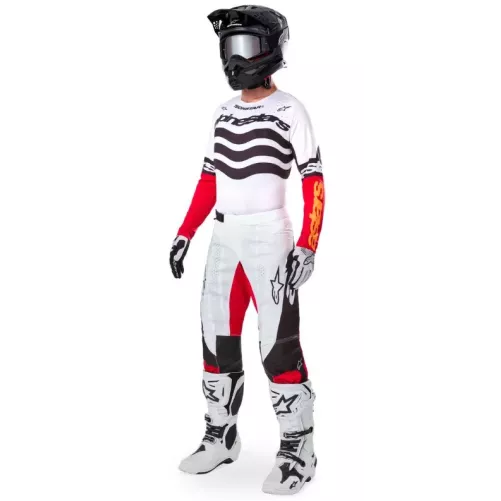 Tenue Alpinestars Techstar Deep Edition Limitée Noir Blanc Rouge
