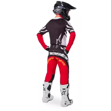 Tenue Alpinestars Techstar Deep Edition Limitée Noir Blanc Rouge