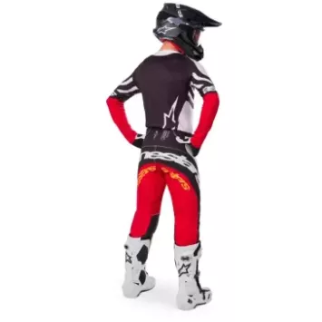 Tenue Alpinestars Techstar Deep Edition Limitée Noir Blanc Rouge