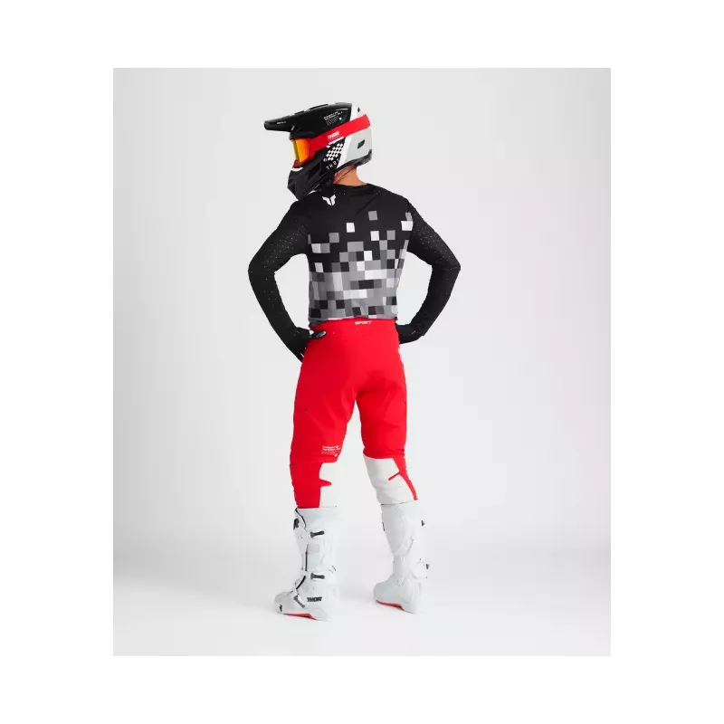 TENUE THOR 2025 SPORTMODE RIOT BLACK / RED