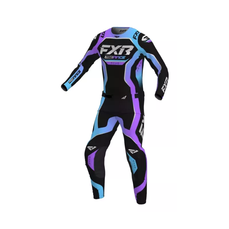 Tenue FXR REVO 25 AURORA NOIR BLEU VILOET