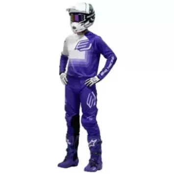 Tenue Bud 95' violet blanc