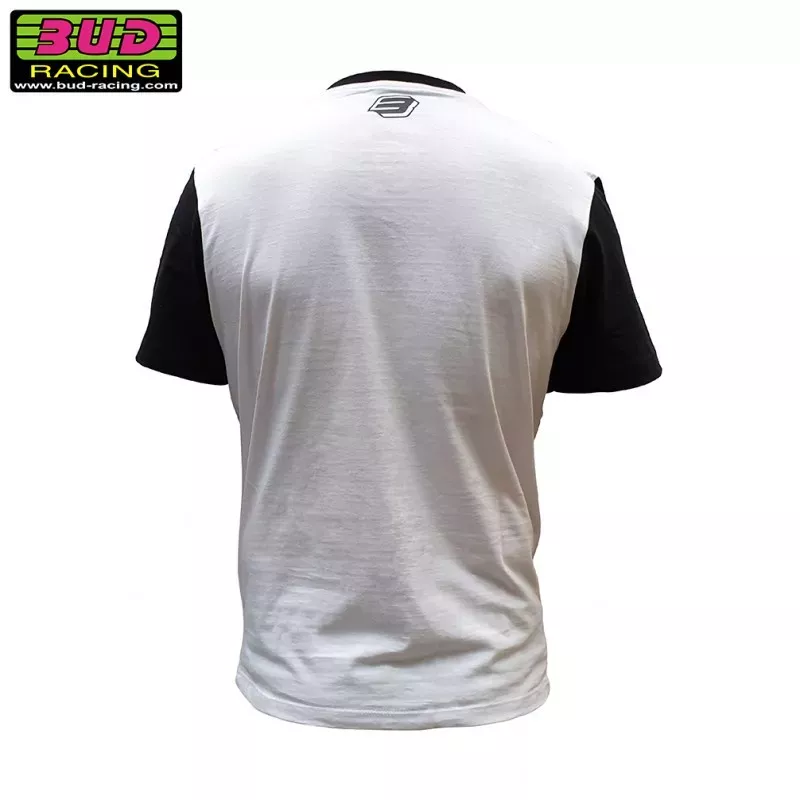 Tee shirt Bud Racing Helmet Blanc Noir