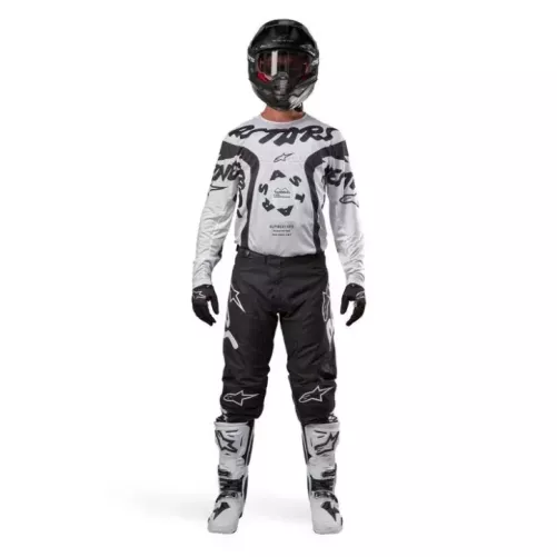 Tenue Complète Alpinestars Racer Hana Blanc Noir