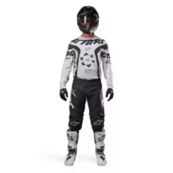Tenue Complète Alpinestars Racer Hana Blanc Noir