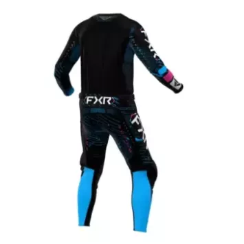Tenue FXR REVO PODIUM 25 NOIR BLEU ROSE