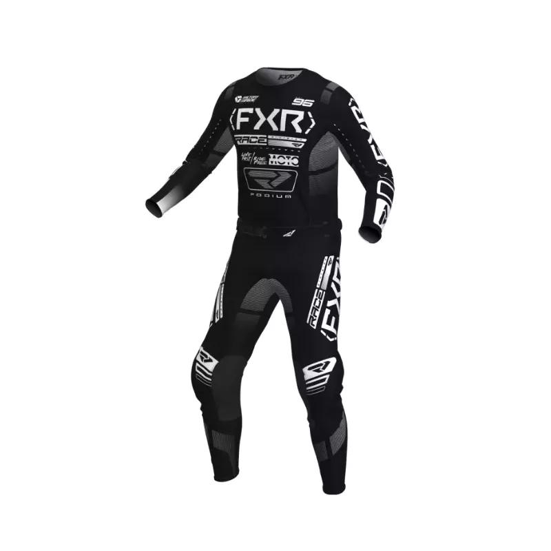 Tenue FXR PODIUM 25 NOIR BLANC