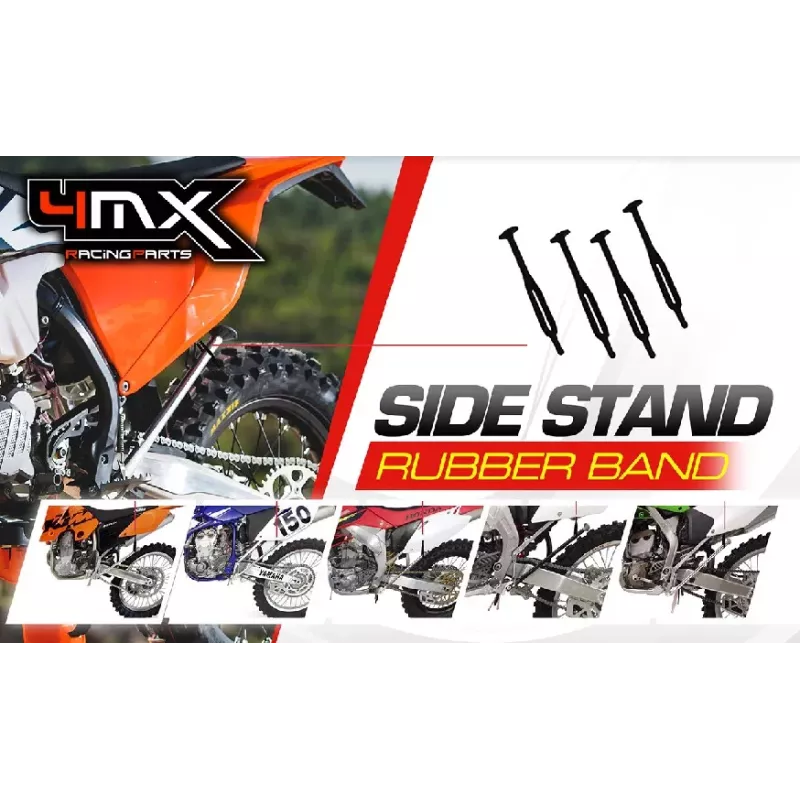 Élastique de maintien pour béquille latérale