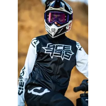 Gilet Softshell Acerbis Noir & Blanc