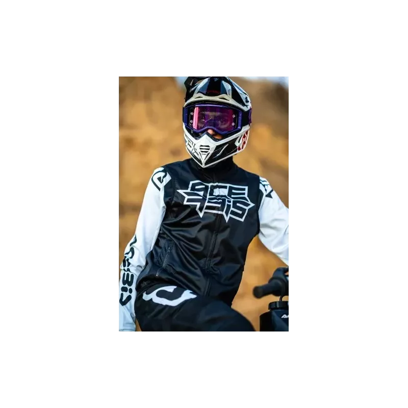 Gilet Softshell Acerbis Noir & Blanc