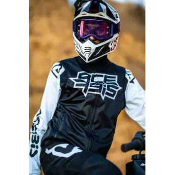Gilet Softshell Acerbis Noir & Blanc