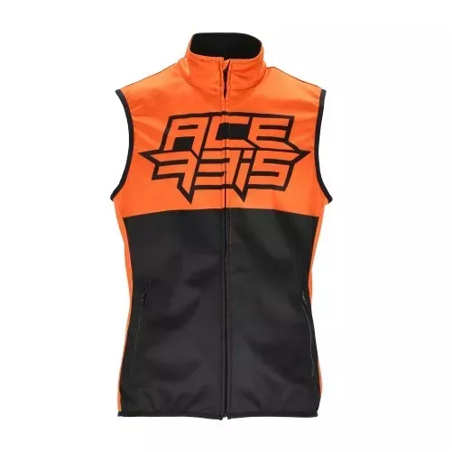 Gilet Softshell Acerbis Noir & Orange