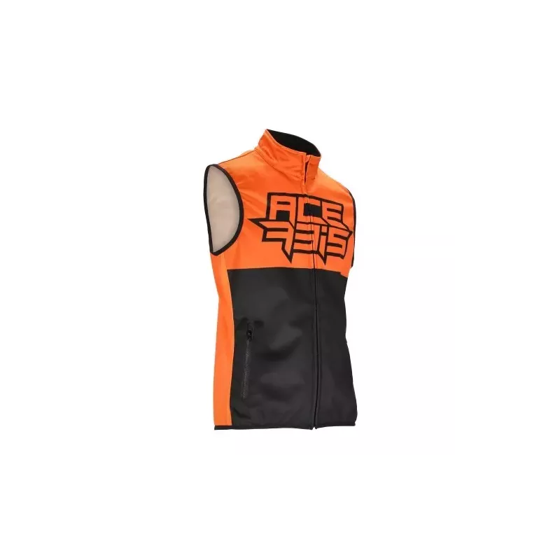 Gilet Softshell Acerbis Noir & Orange