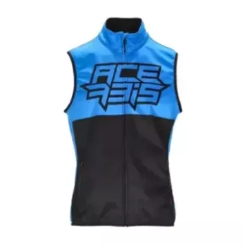 Gilet Softshell Acerbis Noir & Bleu