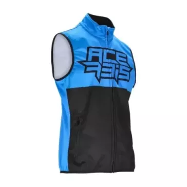 Gilet Softshell Acerbis Noir & Bleu