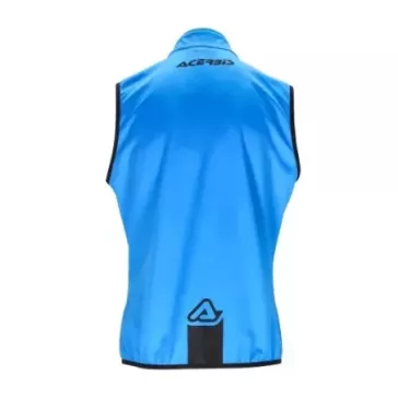 Gilet Softshell Acerbis Noir & Bleu