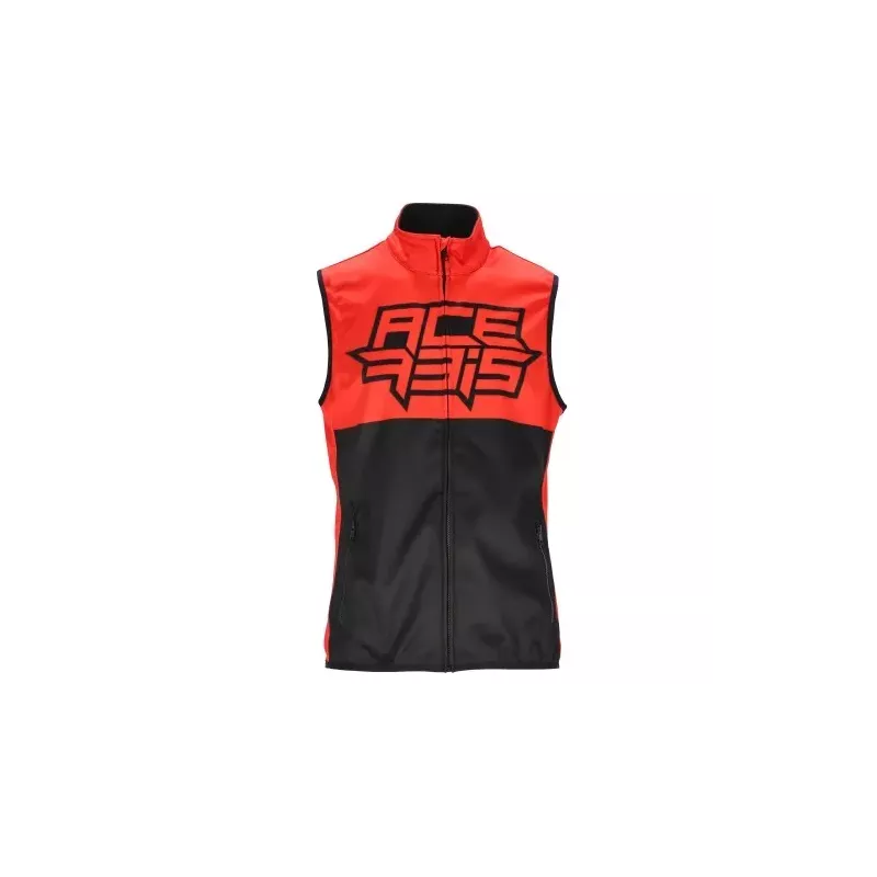 Gilet Softshell Acerbis Noir & Rouge