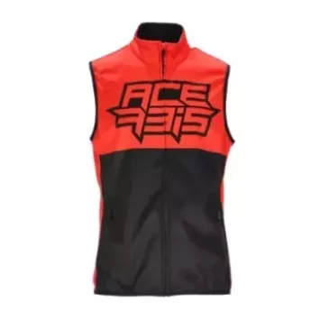 Gilet Softshell Acerbis Noir & Rouge