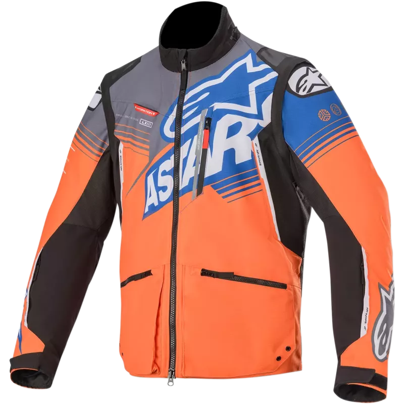 Veste enduro ALPINESTARS VENTURE orange gris bleu