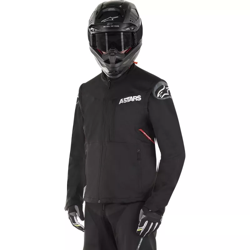 Veste enduro ALPINESTARS SESSION RACE noir rouge
