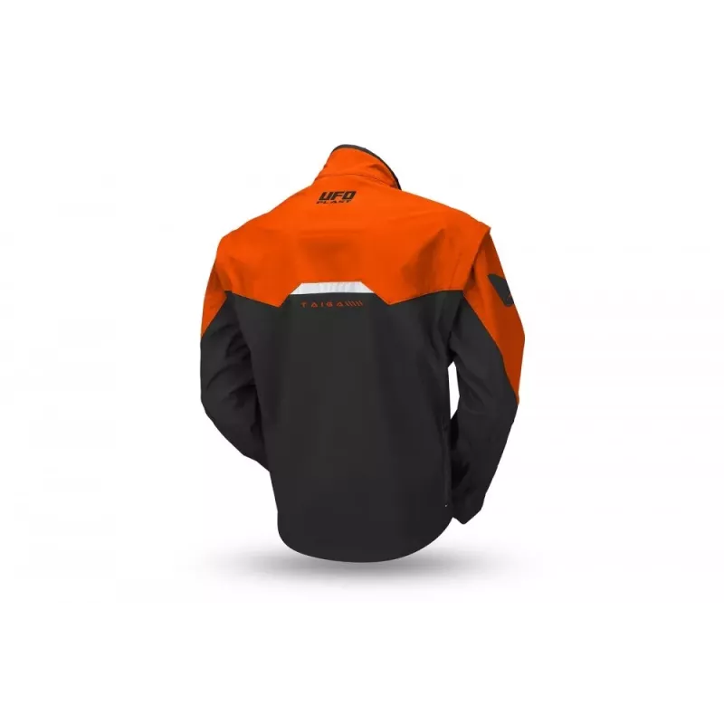 Veste Enduro UFO Taiga Black Orange avec protection