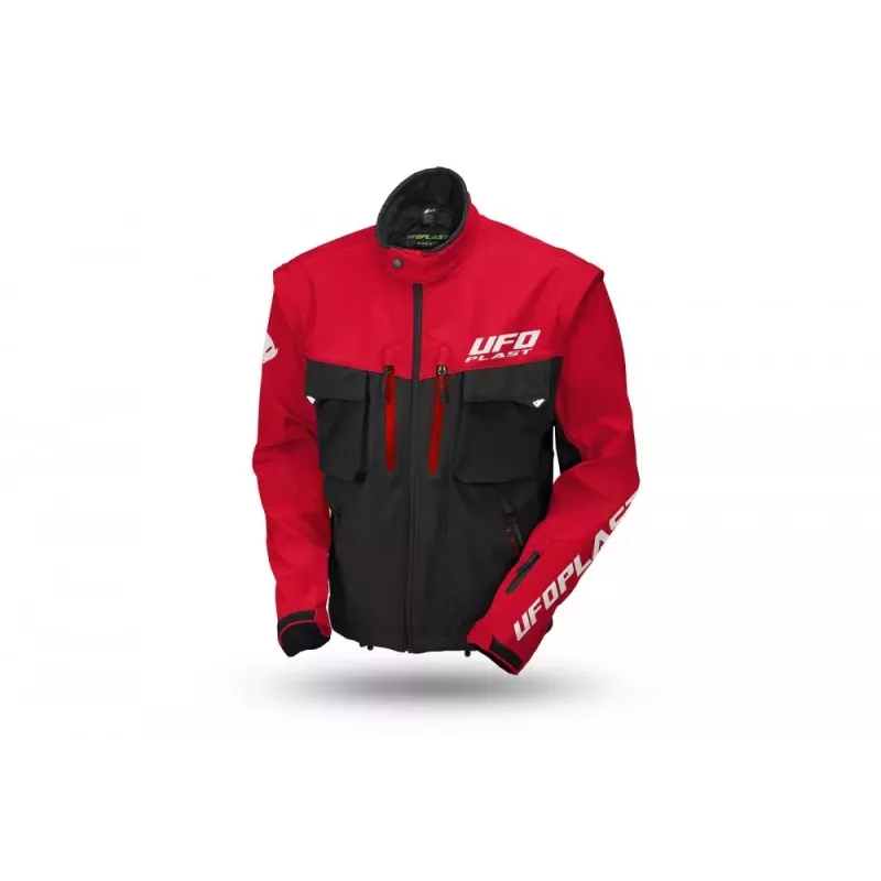 Veste Enduro UFO Red Black