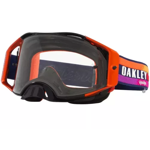 Masque OAKLEY Airbrake MX - TLD Navy Sunrise écran Clair