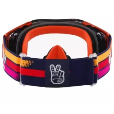 Masque OAKLEY Airbrake MX - TLD Navy Sunrise écran Clair