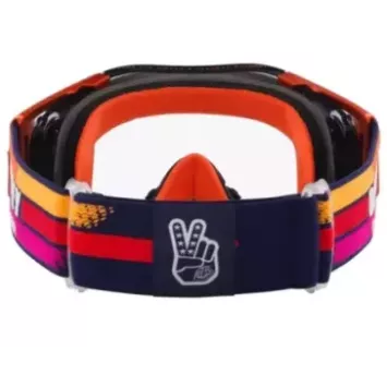 Masque OAKLEY Airbrake MX - TLD Navy Sunrise écran Clair