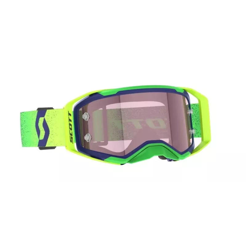 Masque Scott Prospect 2.0 AMP Viloet Jaune Ecran Rose