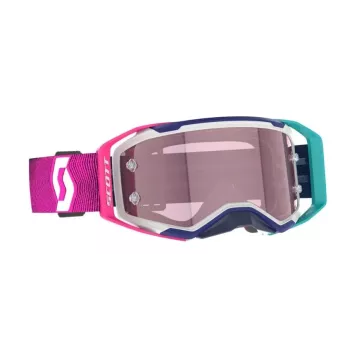 Masque Scott Prospect 2.0 AMP Bleu Rose Radian Ecran Rose