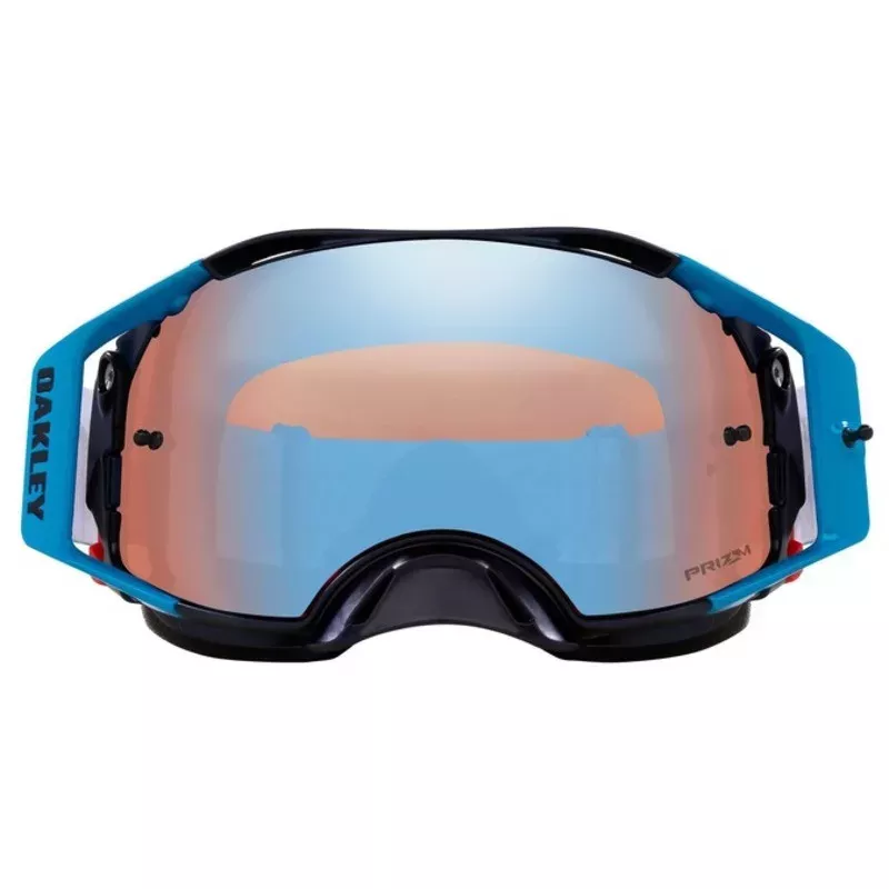 Masque OAKLEY Airbrake MX TLD Blue Lightning ecran Prizm MX Sapphire