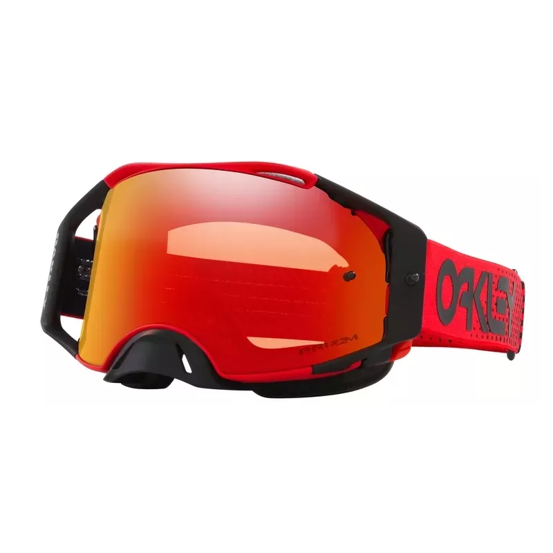 Masque OAKLEY Airbrake MX - Rouge B1B écran Prizm MX Torch