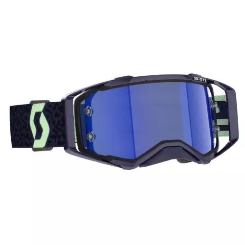 Masque Scott Prospect Amplifier Violet Vert Mint/Ecran Bleu chrome