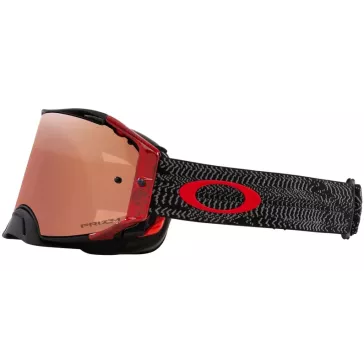 Masque OAKLEY Airbrake MX - Black Flux écran Prism MX Black