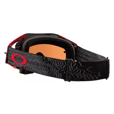 Masque OAKLEY Airbrake MX - Black Flux écran Prism MX Black