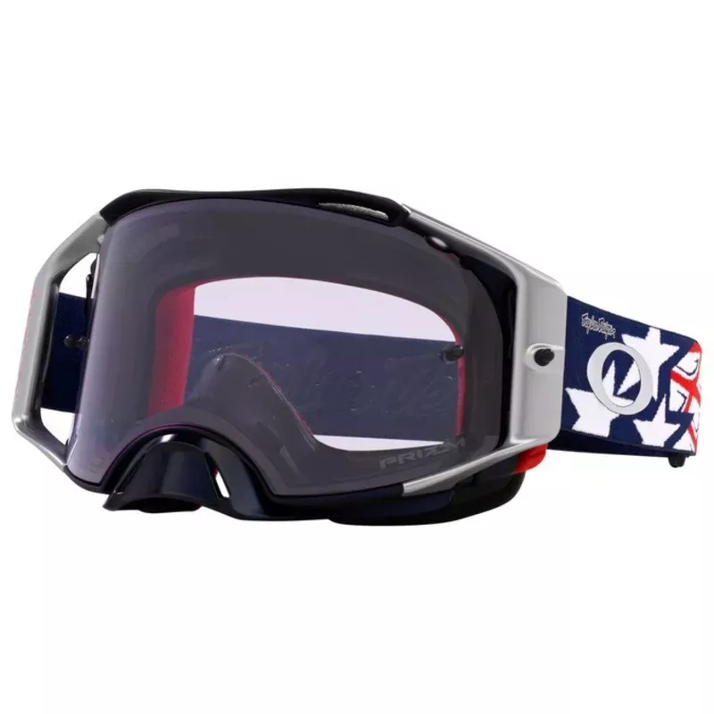 Masque OAKLEY Airbrake MX TLD Red White Blue Wings ecran Prizm MX Low Light