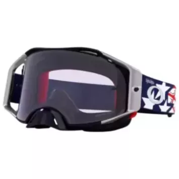 Masque OAKLEY Airbrake MX TLD Red White Blue Wings ecran Prizm MX Low Light
