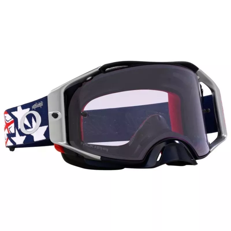 Masque OAKLEY Airbrake MX TLD Red White Blue Wings ecran Prizm MX Low Light