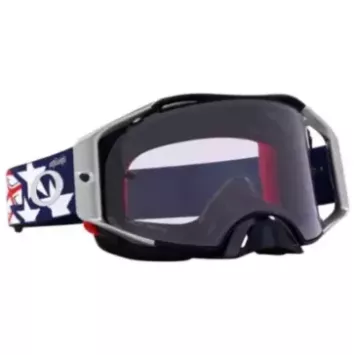 Masque OAKLEY Airbrake MX TLD Red White Blue Wings ecran Prizm MX Low Light