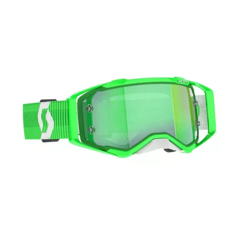 Masque Prospect Green White Green Chrome Works