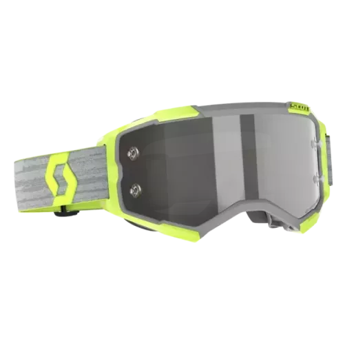 Masque SCOTT FURY gris jaune écran Light Sensitive