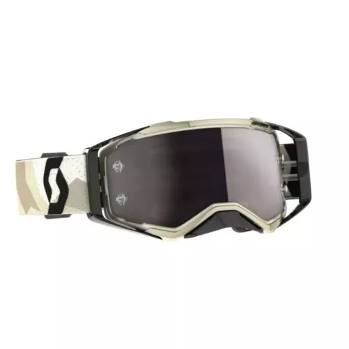 Masque Prospect Camo Beige Noir Ecran Silver Chrome