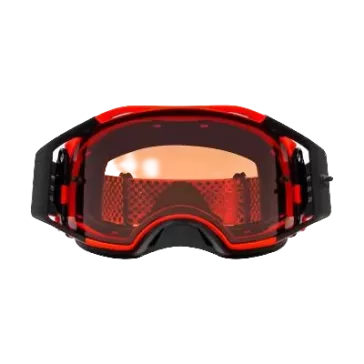Masque OAKLEY Airbrake MX Moto Orange B1B écran Prizm MX Bronze