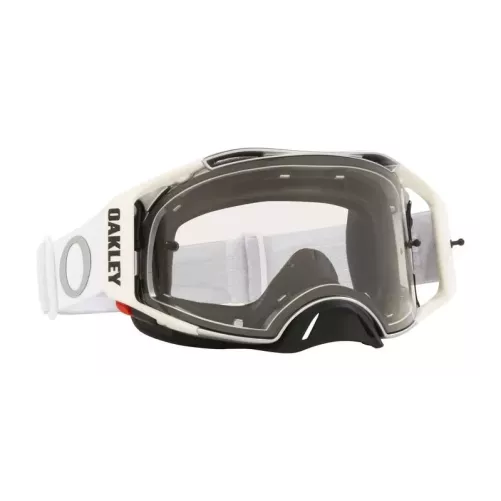 Masque OAKLEY Airbrake MX Tuff Blocks White écran clair