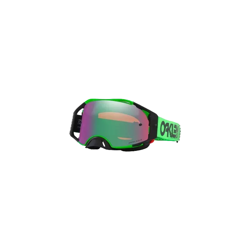 Masque OAKLEY Airbrake MX Moto Vert B1B écran Prizm MX Jade